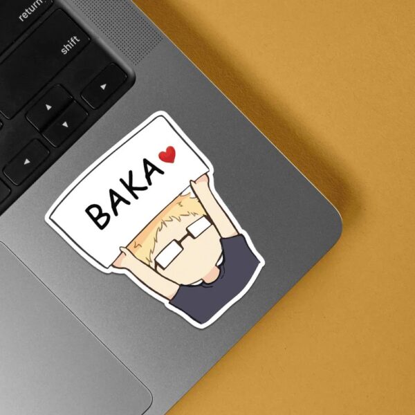 Tsukishima Baka Anime Stickers Tsukishima Baka Anime Stickers