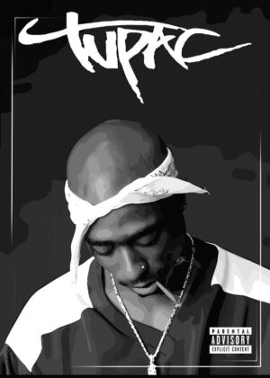 Tupac Shakur Music Poster