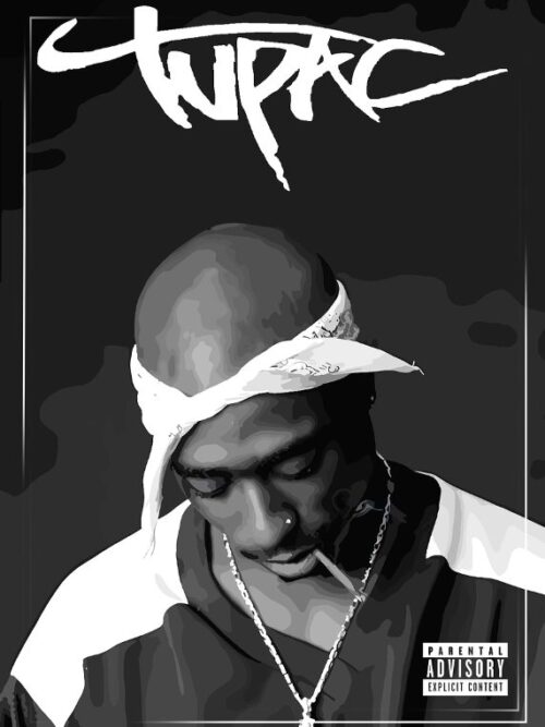 Tupac Shakur Music Poster