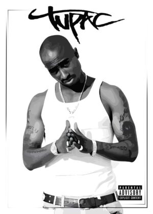 Tupac Shakur Music Poster