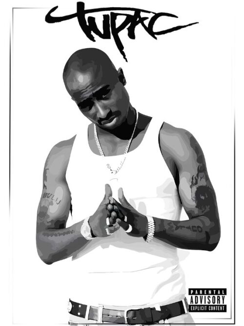 Tupac Shakur Music Poster