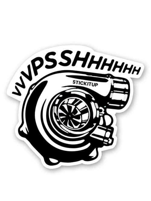 Turbo Charger Sticker