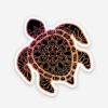 Turtle Art Sticker