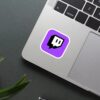 Twitch Logo Sticker