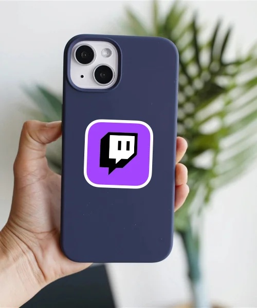 Twitch Logo Sticker Twitch Logo Sticker