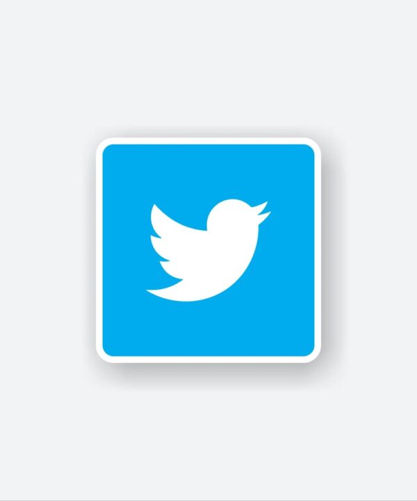 Twitter Old Logo Sticker Twitter Old Logo Sticker