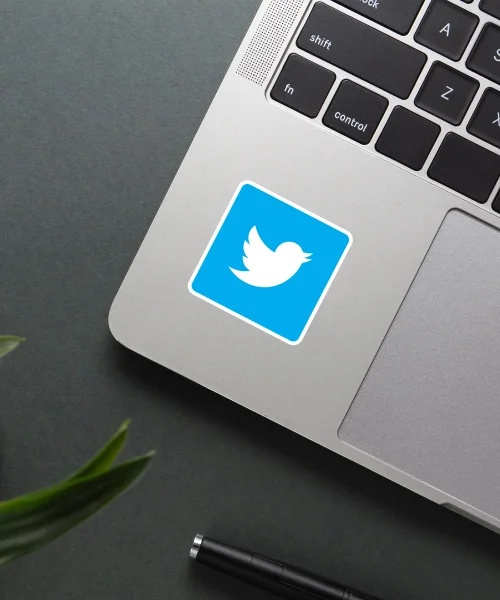 Twitter Old Logo Sticker Twitter Old Logo Sticker