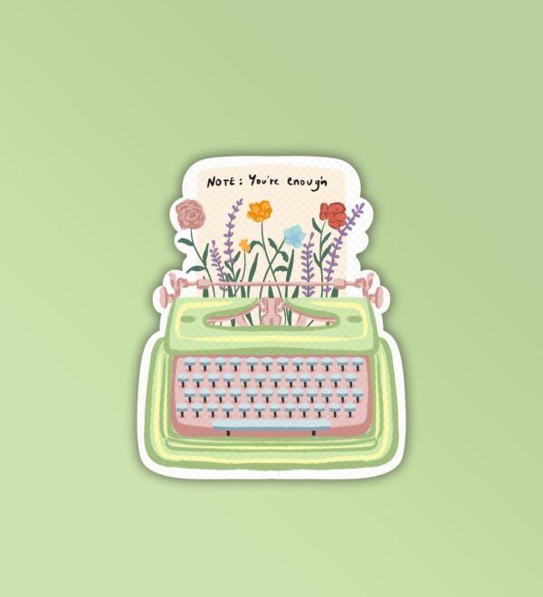 Typewriter Laptop Mobile Stickers Typewriter Laptop Mobile Stickers