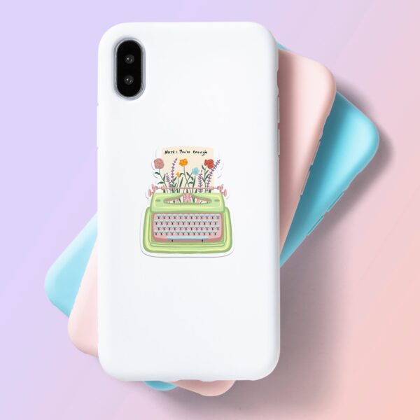 Typewriter Laptop Mobile Stickers Typewriter Laptop Mobile Stickers