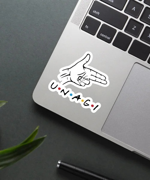 U.N.A.G.I Friends Sticker