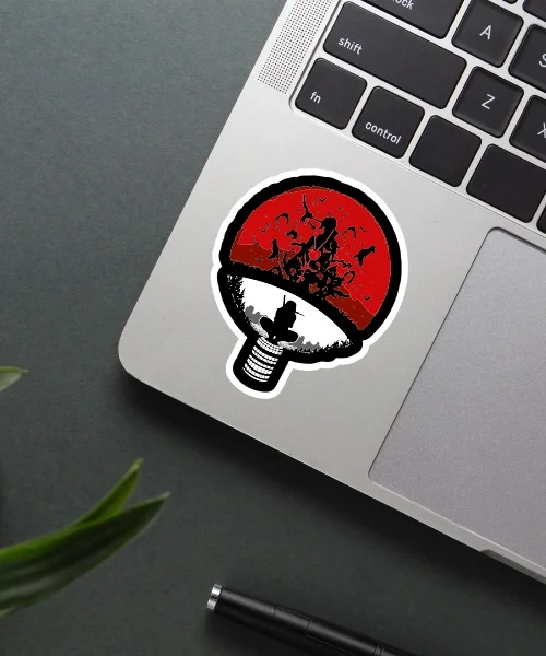 Uchiha Clan Logo Sticker Uchiha Clan Logo Sticker