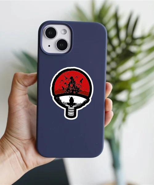 Uchiha Clan Logo Sticker Uchiha Clan Logo Sticker