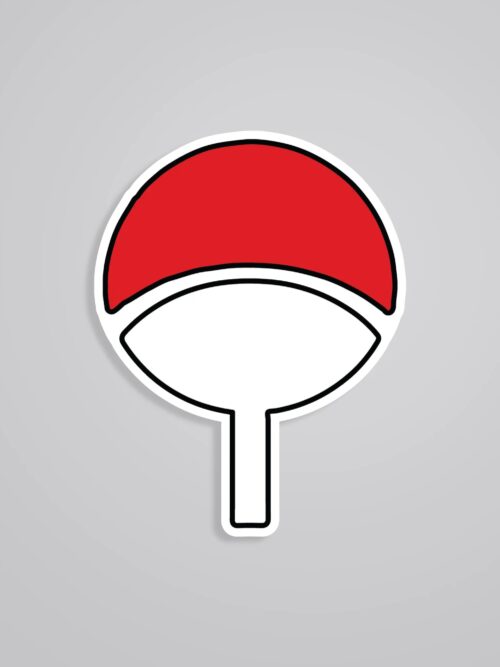 Uchiha Clan Symbol Anime Stickers