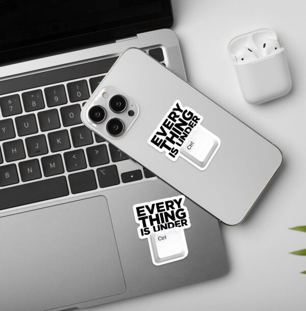 Under CTRL Programmer Coding Sticker Under CTRL Programmer Coding Sticker