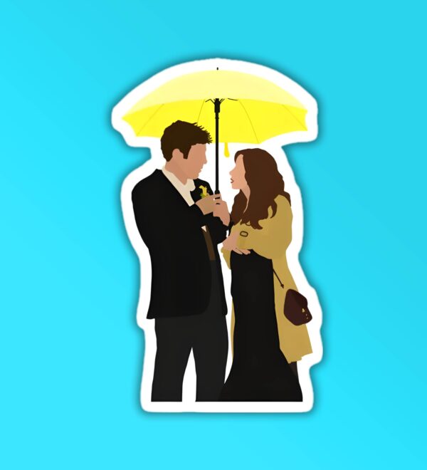 Under The Umbrella Laptop Mobile Sticker Under The Umbrella Laptop Mobile Sticker