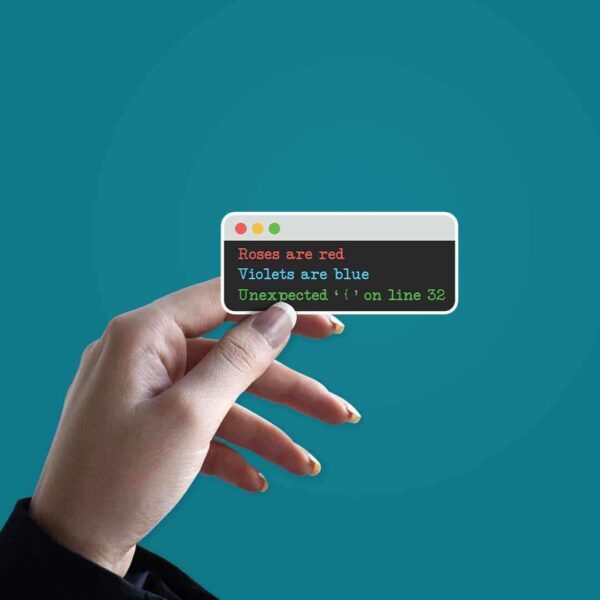 Unexpected On Line 32 Sticker