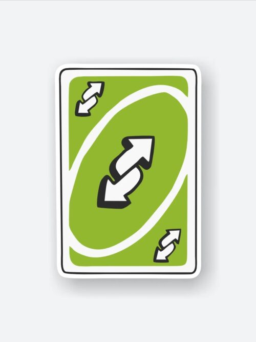 Uno Reverse Sticker