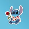 Valentine Stitch   Laptop Mobile Stickers