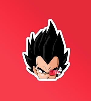 Vegeta It s Over 9000 Laptop Mobile Stickers