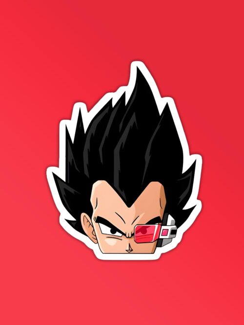 Vegeta It s Over 9000 Laptop Mobile Stickers