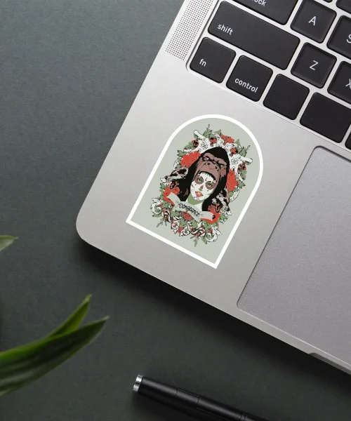 Vengeance Lady Sticker Vengeance Lady Sticker