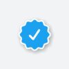 Verified Logo Sticker