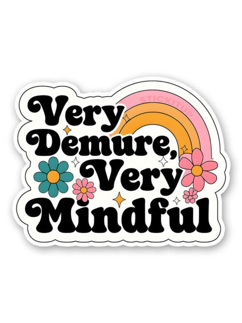 Very Demure Sticker