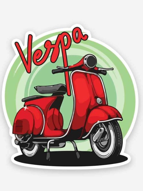 Vespa Sticker