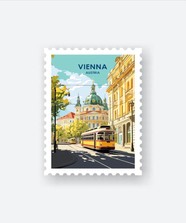 Vienna Austria Sticker
