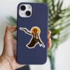 Vintage Cow Boy Sticker