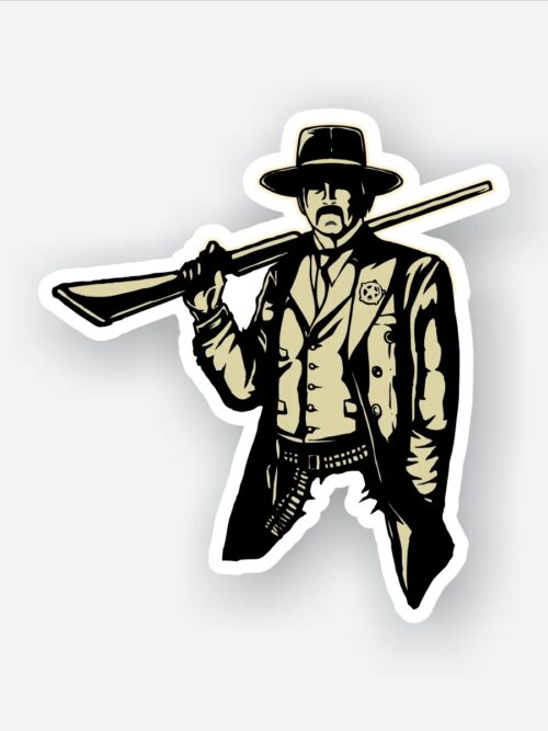 Vintage Troublemaker Sticker