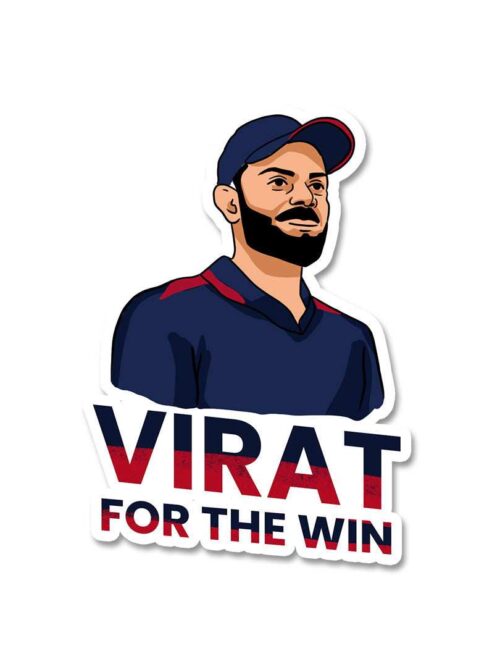 Virat For The Win Sticker