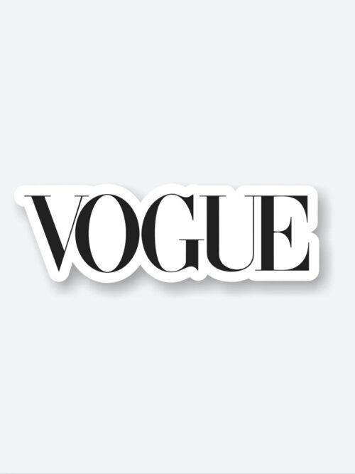 Vogue Logo Sticker