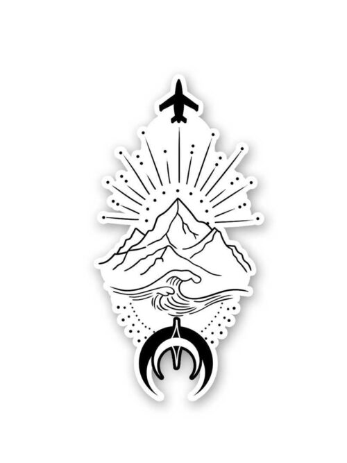 Voyage Sticker