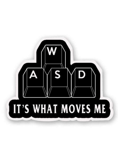 WASD Sticker