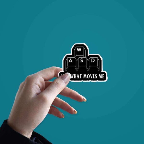 WASD Sticker