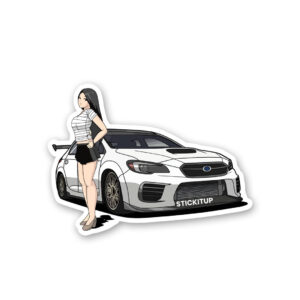 WRX And Waifu Sticker WRX And Waifu Sticker