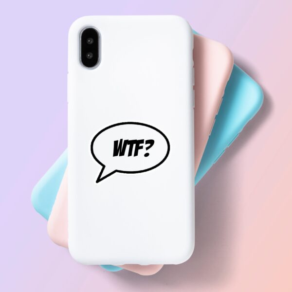 WTF Sticker