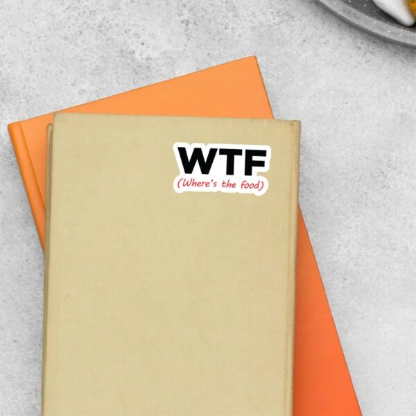 WTFWheres The Food Witty Stickers WTFWheres The Food Witty Stickers