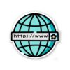 WWW Sticker