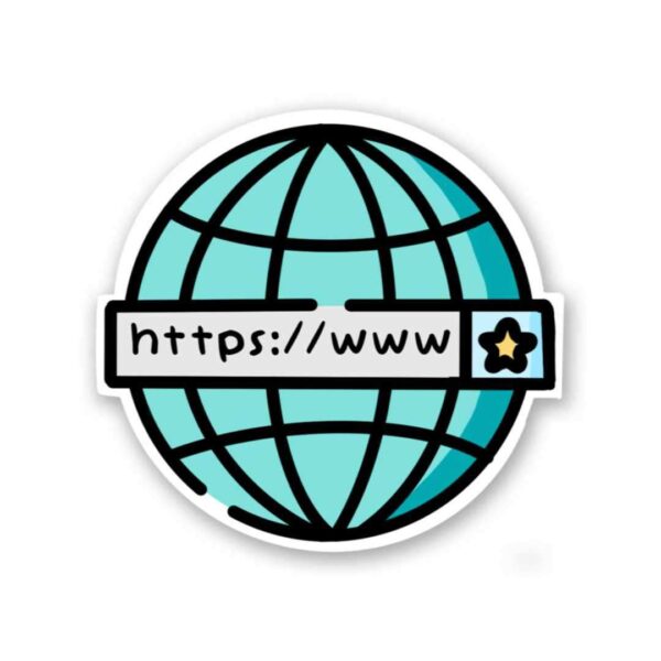 WWW Sticker