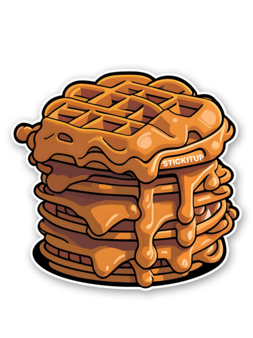 Waffle Sticker