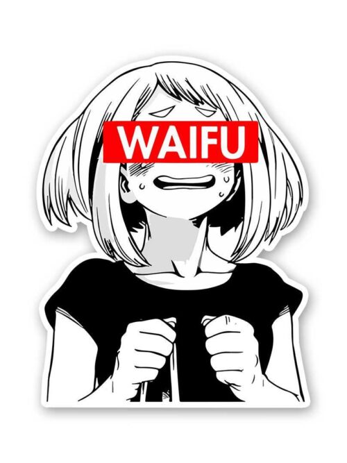 Waifu Girl Sticker
