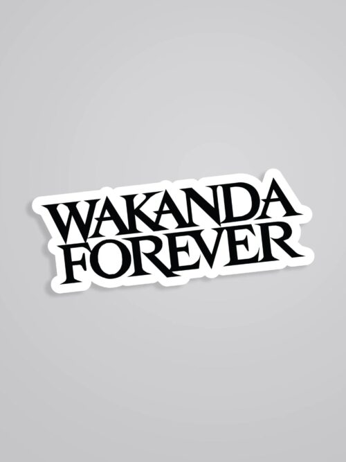 Wakanda Forever Movies Stickers