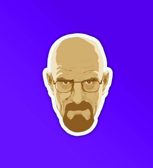 Walter White BB Laptop Mobile Sticker Walter White BB Laptop Mobile Sticker