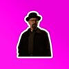 Walter White Laptop   Mobile Sticker