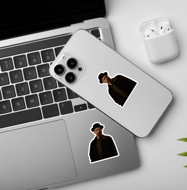 Walter White Laptop Mobile Sticker Walter White Laptop Mobile Sticker