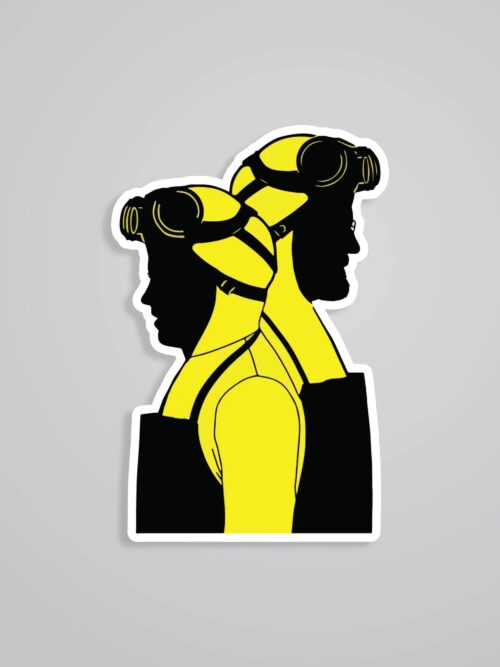 Walter White And Jesse Pinkman TV Shows Stickers