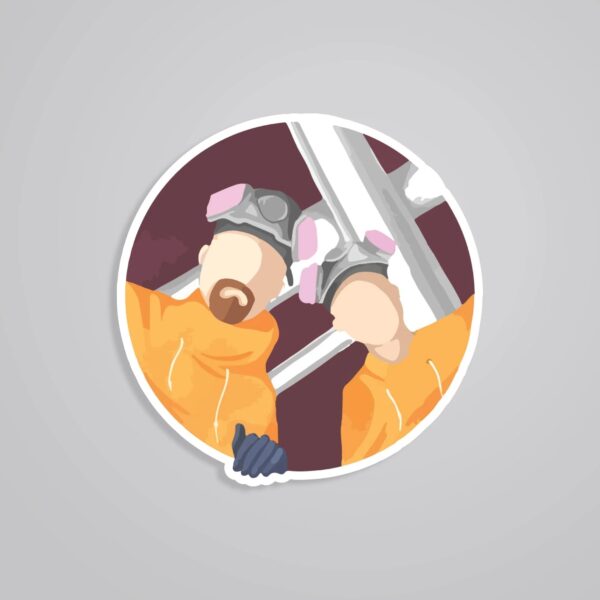 Walter And Jesse TV Shows Stickers