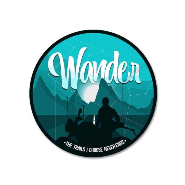 Wander Sticker
